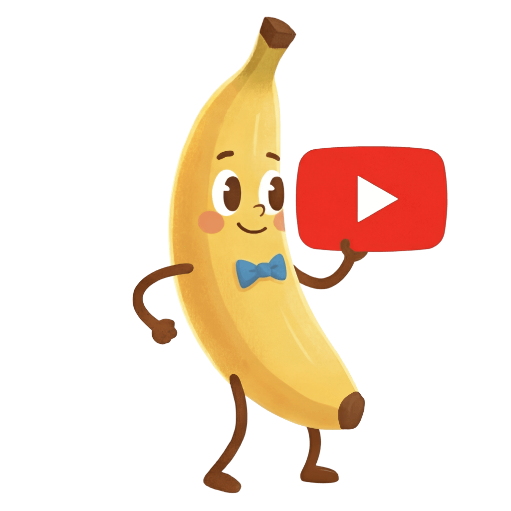 Mignuti Kids YouTube Logo – Banana Berry kids songs channel